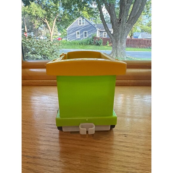 Fisher-Price Little People Railroad Train Carriage Toy Bright Colors Kids - Picture 3 of 5